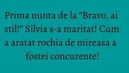 Danuta a fost domnisoara de onoare la nunta Silviei
