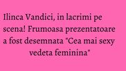 Vedetele „Bravo, ai stil!” - Ilinca Vandici, Iulia Albu, Raluca Badulescu, Maurice Munteanu si Razvan Ciobanu, au urcat pe scena in aplauze pentru a ridica distinctia primita in urma votului publicului pentru 