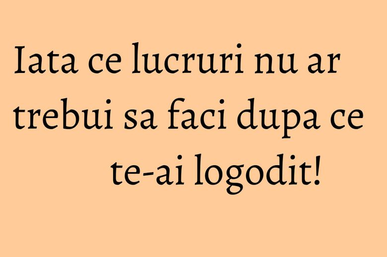 Iata ce lucruri nu ar trebui sa faci dupa ce te-ai logodit!