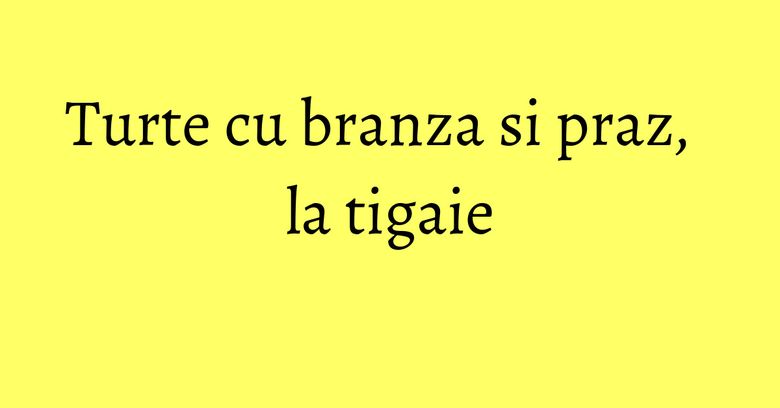 Turte cu branza si praz, la tigaie Turte cu branza si praz, la tigaie