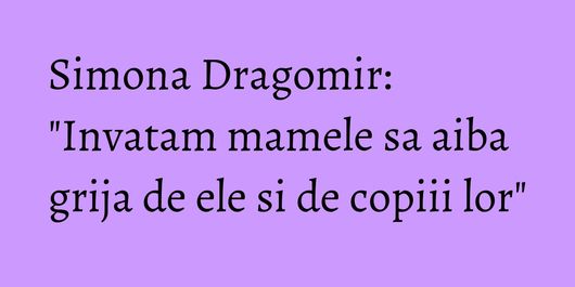 Simona Dragomir: 