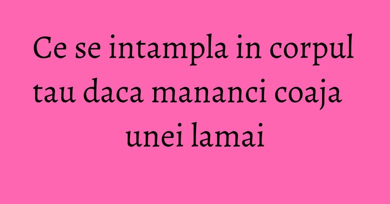 Ce se intampla in corpul tau daca mananci coaja unei lamai