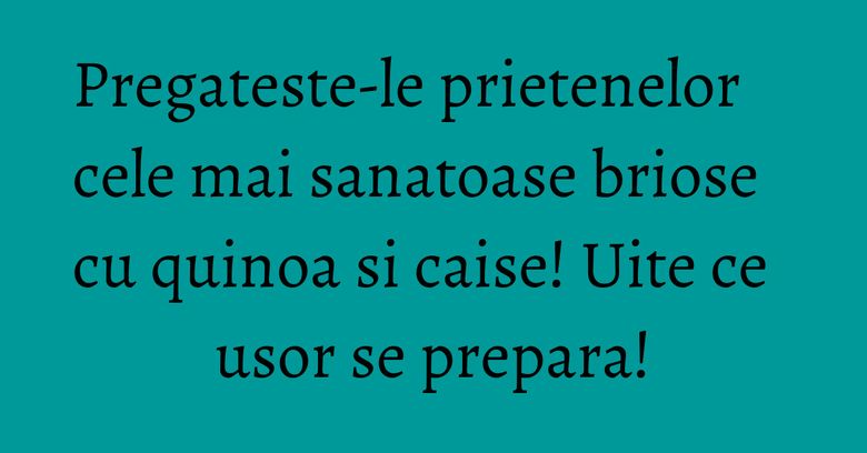 Pregateste-le prietenelor cele mai sanatoase briose cu quinoa si caise! Uite ce usor se prepara!