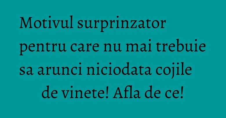 Motivul surprinzator pentru care nu mai trebuie sa arunci niciodata cojile de vinete! Afla de ce!