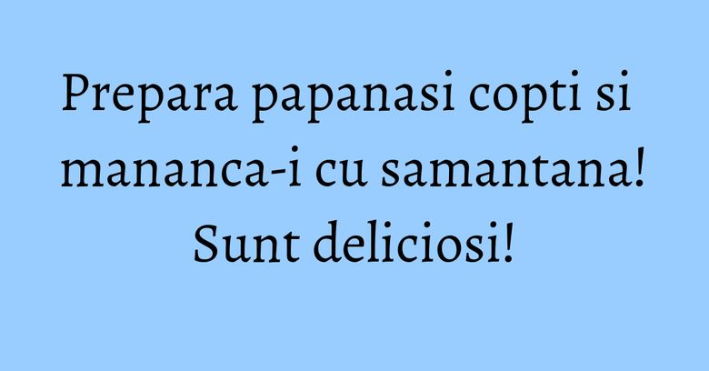 Prepara papanasi copti si mananca-i cu samantana! Sunt deliciosi! Prepara papanasi copti si mananca-i cu samantana! Sunt deliciosi!