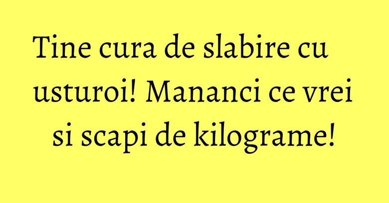 Tine cura de slabire cu usturoi! Mananci ce vrei si scapi de kilograme!