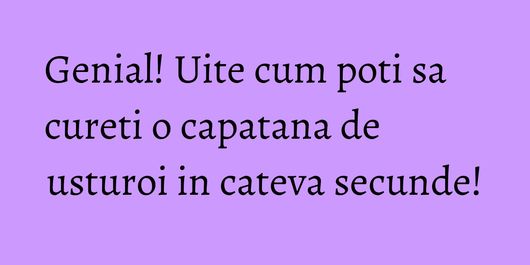 Genial! Uite cum poti sa cureti o capatana de usturoi in cateva secunde!