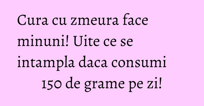Cura cu zmeura face minuni! Uite ce se intampla daca consumi 150 de grame pe zi!