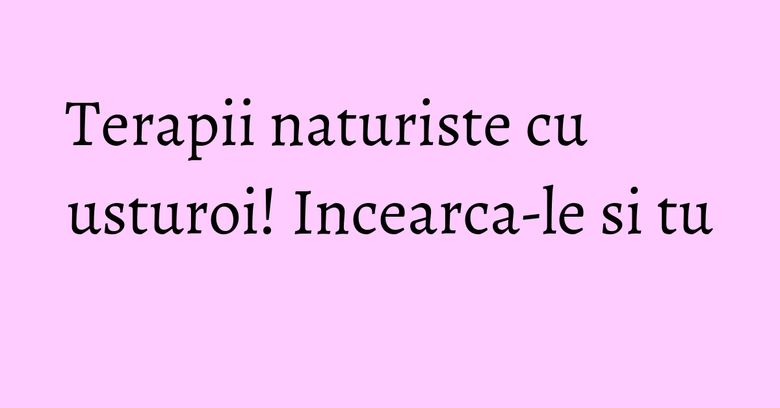 Terapii naturiste cu usturoi! Incearca-le si tu