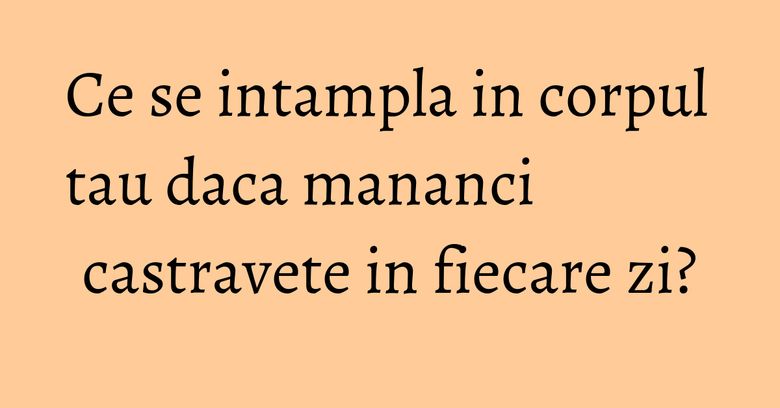 Ce se intampla in corpul tau daca mananci castravete in fiecare zi? Ce se intampla in corpul tau daca mananci castravete in fiecare zi?
