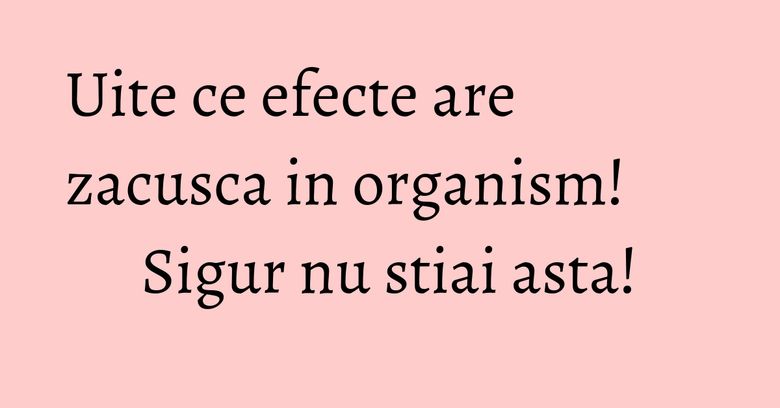 Uite ce efecte are zacusca in organism! Sigur nu stiai asta!