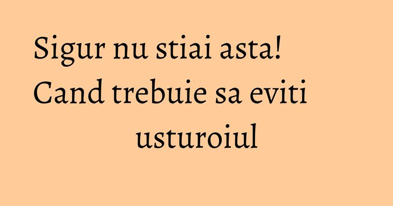 Sigur nu stiai asta! Cand trebuie sa eviti usturoiul Sigur nu stiai asta! Cand trebuie sa eviti usturoiul