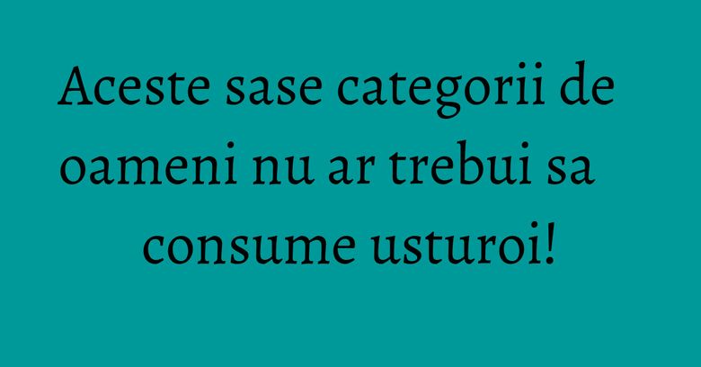 Aceste sase categorii de oameni nu ar trebui sa consume usturoi!