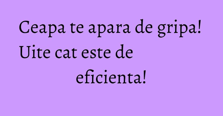 Ceapa te apara de gripa! Uite cat este de eficienta! Ceapa te apara de gripa! Uite cat este de eficienta!
