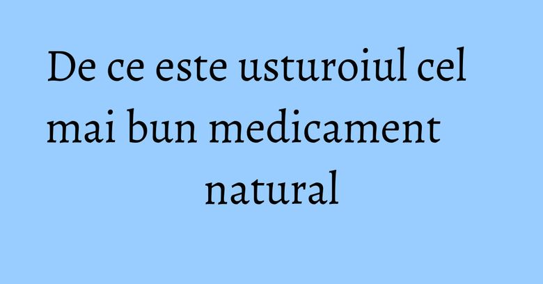 De ce este usturoiul cel mai bun medicament natural De ce este usturoiul cel mai bun medicament natural