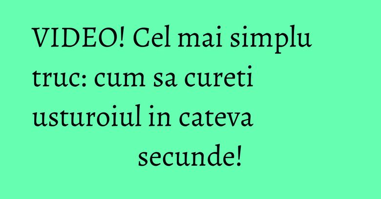 VIDEO! Cel mai simplu truc: cum sa cureti usturoiul in cateva secunde! VIDEO! Cel mai simplu truc: cum sa cureti usturoiul in cateva secunde!