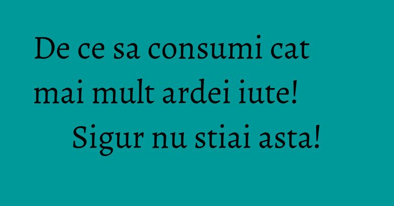 De ce sa consumi cat mai mult ardei iute! Sigur nu stiai asta! De ce sa consumi cat mai mult ardei iute! Sigur nu stiai asta!