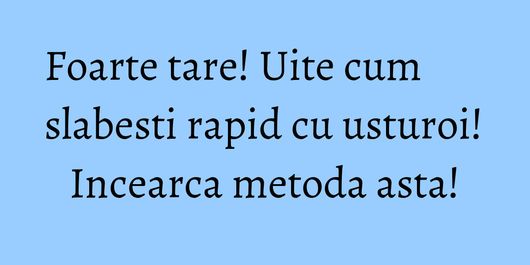 Foarte tare! Uite cum slabesti rapid cu usturoi! Incearca metoda asta!
