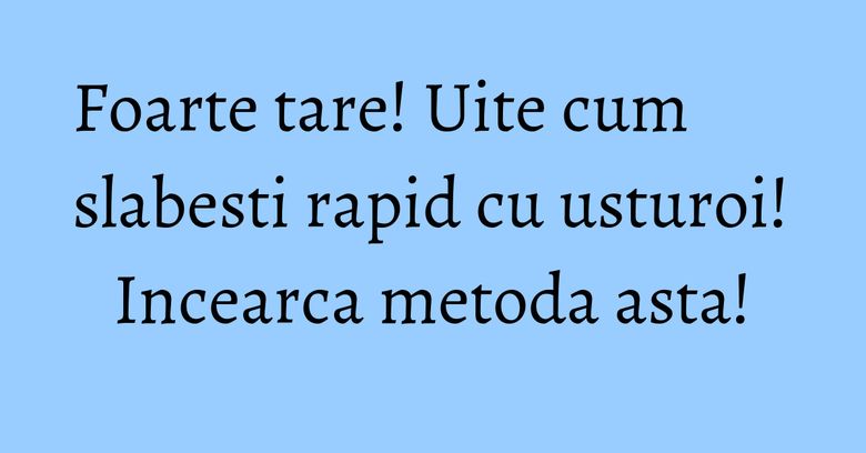 Foarte tare! Uite cum slabesti rapid cu usturoi! Incearca metoda asta!