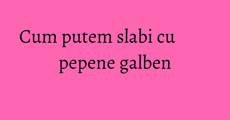 Cum putem slabi cu pepene galben Cum putem slabi cu pepene galben