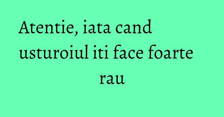 Atentie, iata cand usturoiul iti face foarte rau Atentie, iata cand usturoiul iti face foarte rau