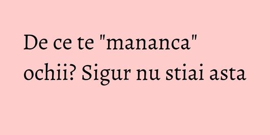 De ce te 