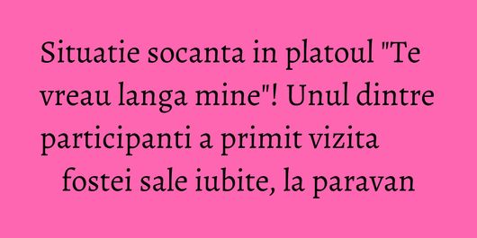 Situatie socanta in platoul 
