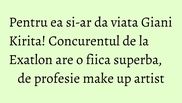 Giani Kirita este unul dintre cei mai ambitiosi si puternici concurenti de la Exatlon