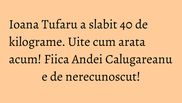 Asa arata Ioana acum. A slabit 40 de kilograme din octombrie pana in iunie.