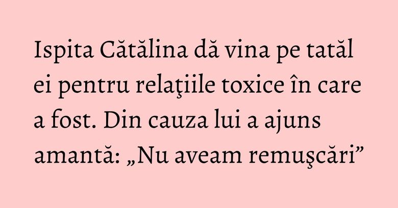 Ispita Cătălina de la Insula Iubirii