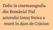 Fiul actorului Ionuț Stoica a murit în Ajun de Crăciun