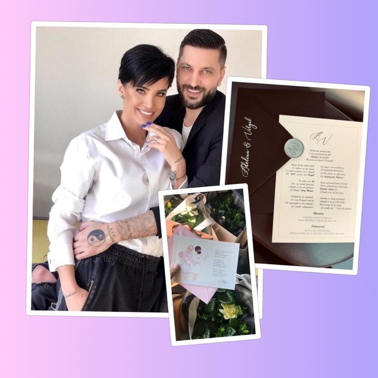 Primele imagini cu invitațiile la nunta Adelinei Pestrițu! EXCLUSIV