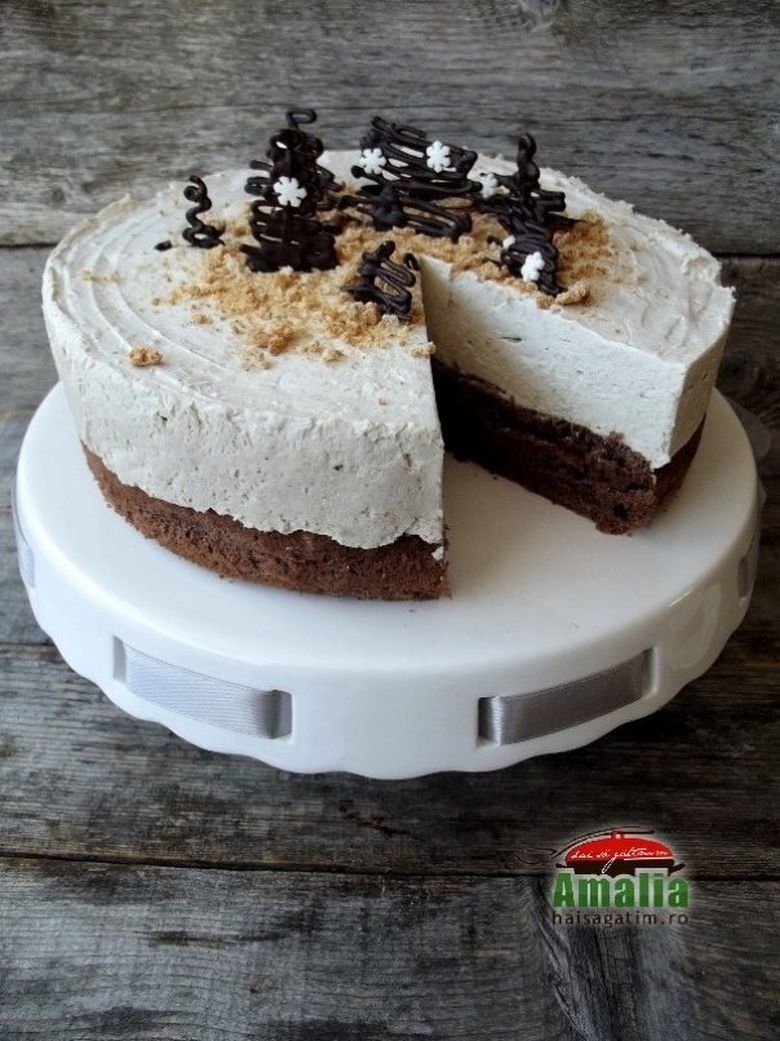 Tort cu mousse de halva! Delicios şi rapid de făcut