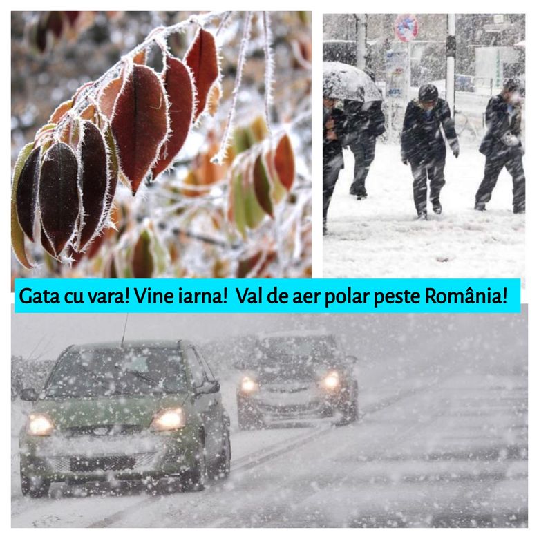 Vine GERUL! Val de aer polar peste România! Scăderi extreme de temperatură! Când va ajunge frigul în România Vine GERUL! Val de aer polar peste România! Scăderi extreme de temperatură! Când va ajunge frigul în România