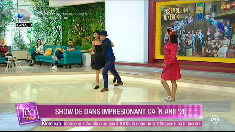 Show de dans impresionant ca în anii '20, la Teo Show
