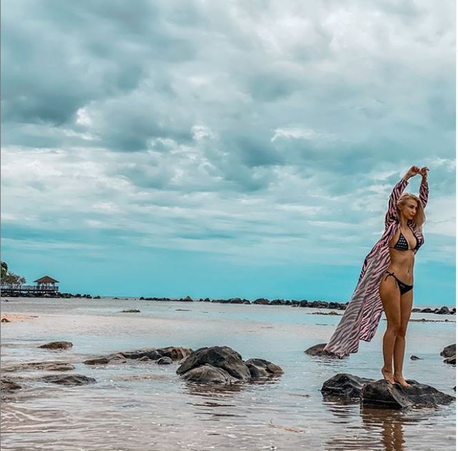Andreea Bălan &icirc;n Mauritius