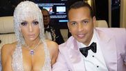 J. Lo și Alex rodriguez 