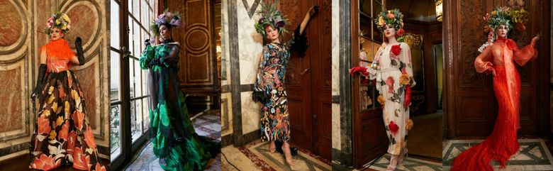 Designerii români- SPECTACOL la Paris Fashion Week, la Palatul Behague