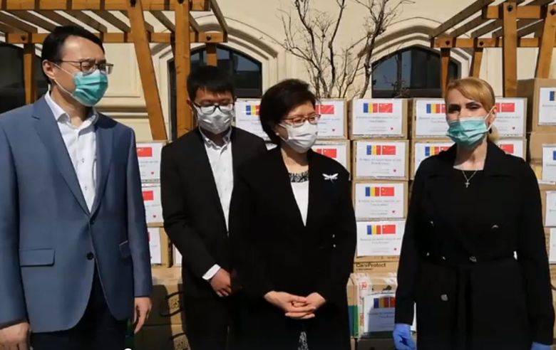 Ambasada Chinei de la București- ajutor pentru spitalele din Capitală Ambasada Chinei de la București- ajutor pentru spitalele din Capitală