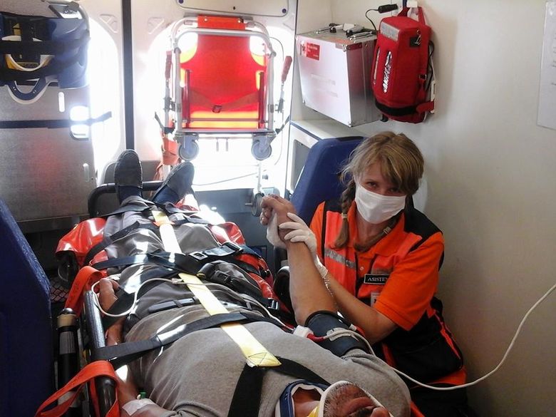 gabriela szilagi, model de top, asistent pe ambulanță, ambulanță, salveze vieți