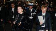 Rupert Grint din Harry Potter și Georgia Groome 