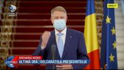 ULTIMĂ ORĂ! Klaus Iohannis, mai multe restricții: 