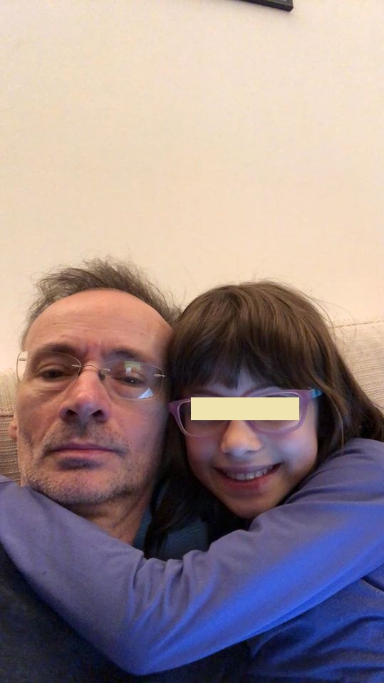 Mihai Albu si fetita