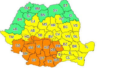 avertisment, maximă importanță, meteo, avertisment ANM