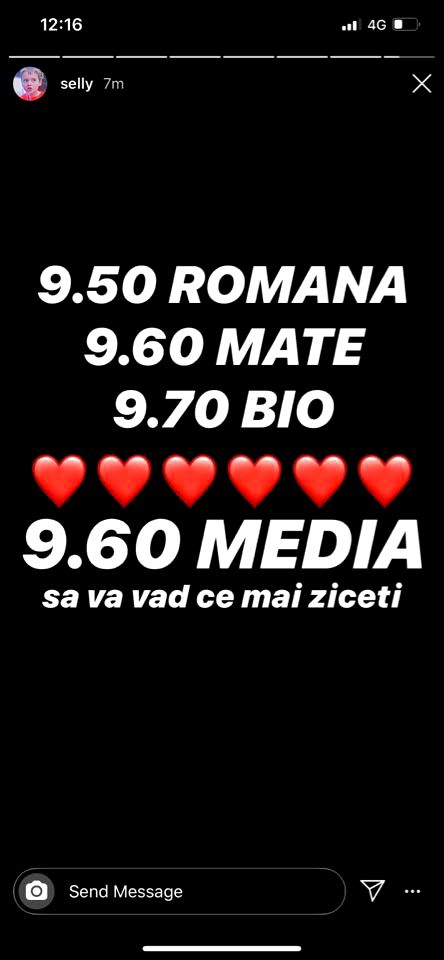 Rezultate Bacalaureat 2020. Ce note au luat Selly și fiica cea mare a lui Liviu V&acirc;rciu