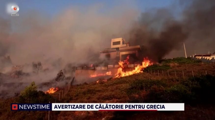 grecia incendii, avertizare calatorie mae, turisti romani