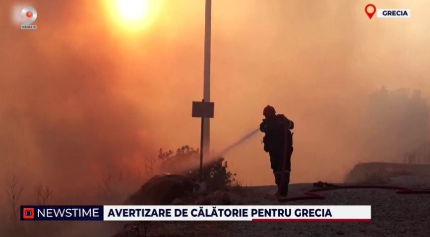 grecia incendii, avertizare calatorie mae, turisti romani