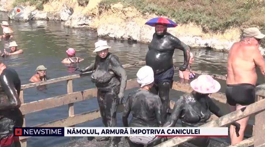 ocna sibiului, litoralul ardealului, namol, canicula