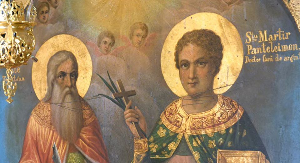 sfantul pantelimon, traditii sf pantelimon, viata sf pantelimon