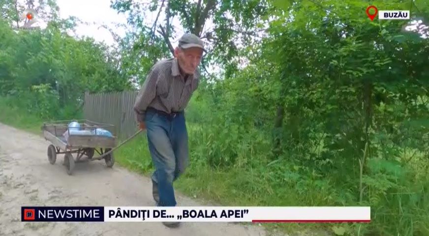 fantani contaminate, buzau, boala apei la om